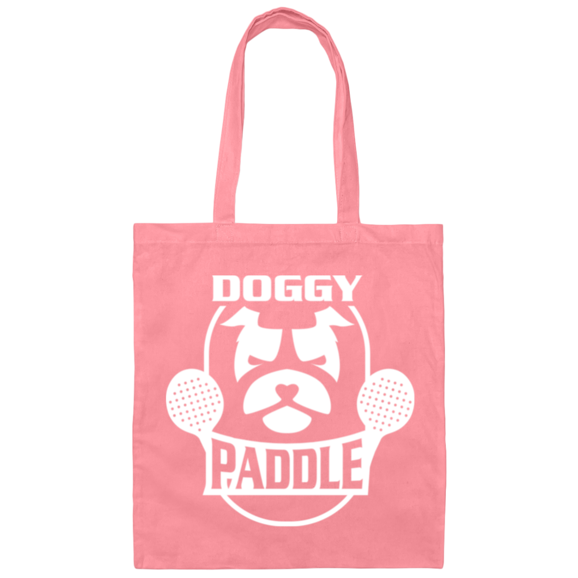 Doggy Paddle Canvas Tote Bag