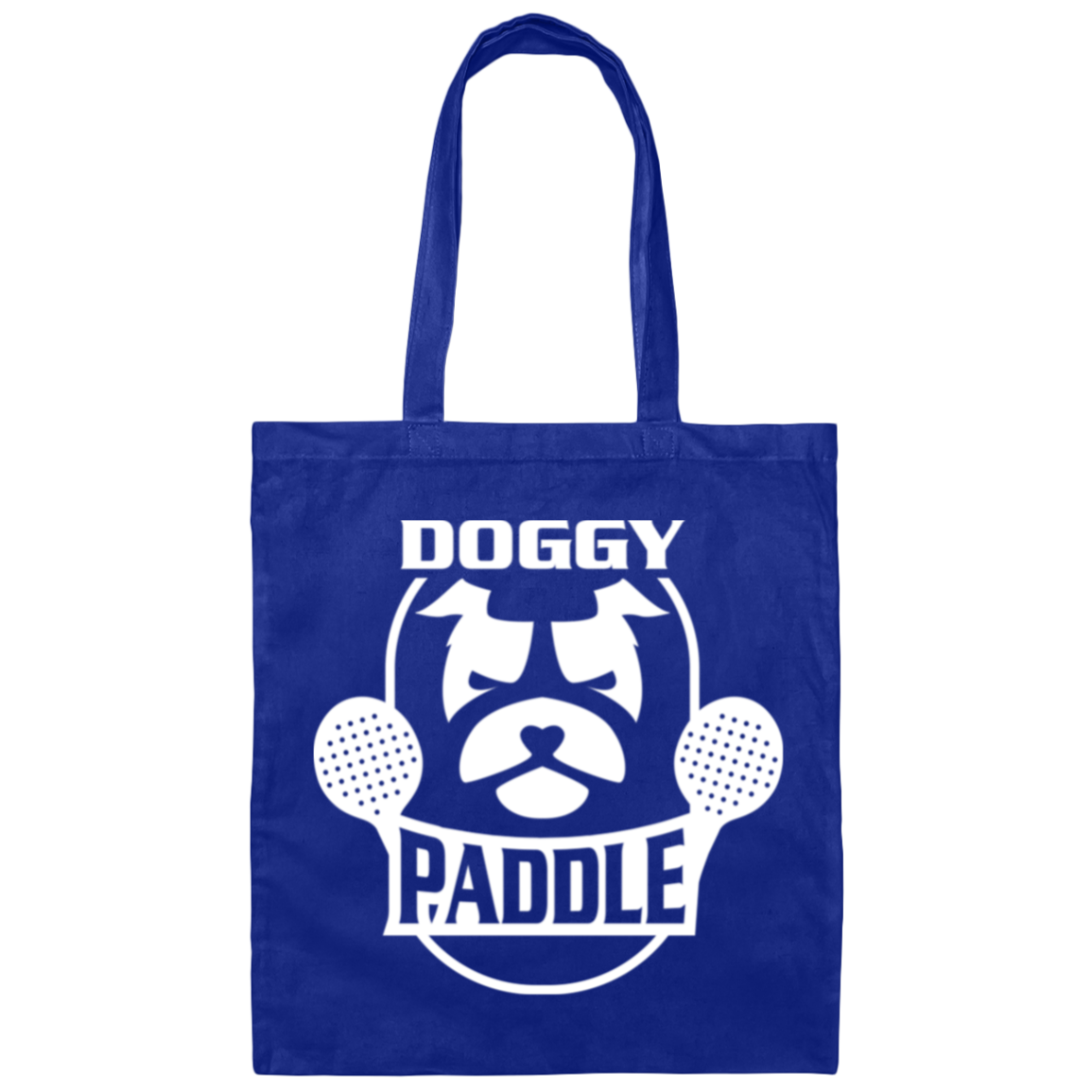 Doggy Paddle Canvas Tote Bag