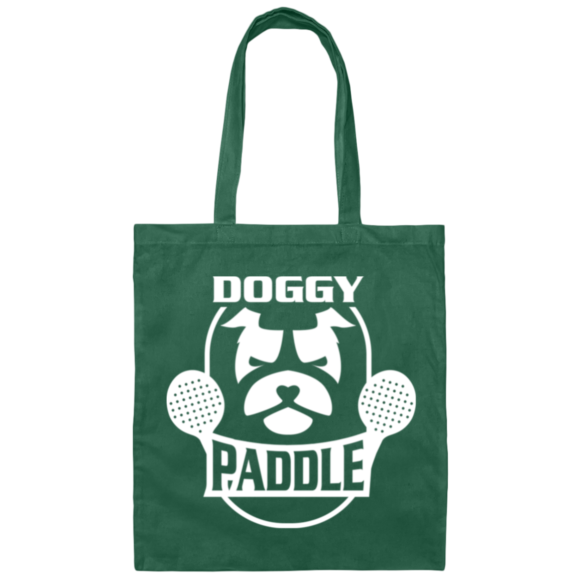 Doggy Paddle Canvas Tote Bag