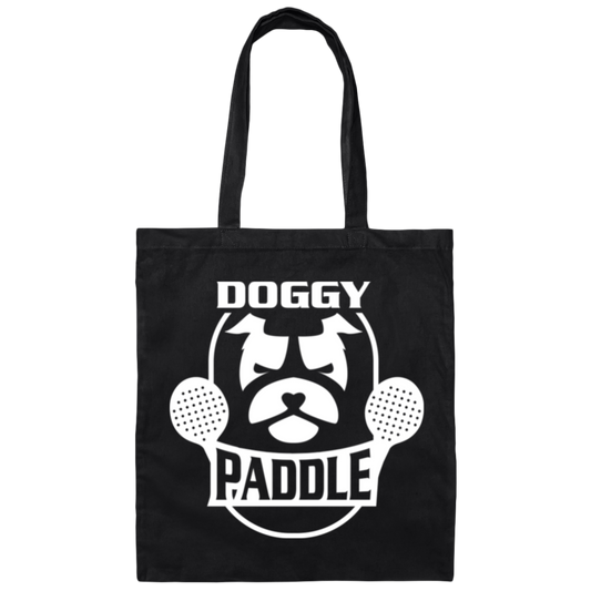 Doggy Paddle Canvas Tote Bag