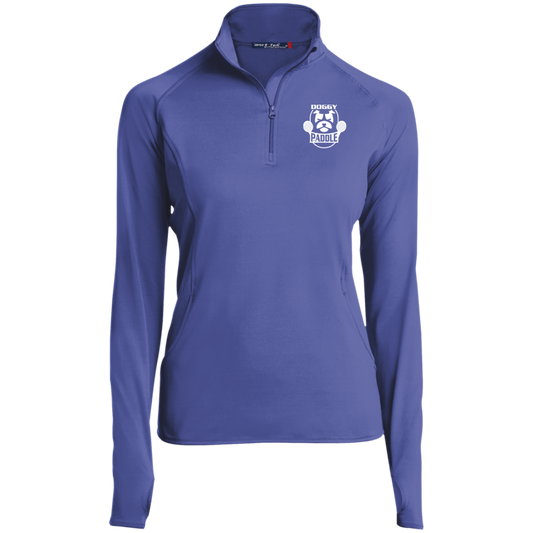 Doggy Paddle Women's  1/2 Zip Performance Pullover