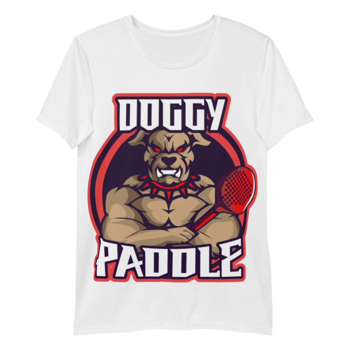 Doggy Paddle Men's Athletic T-shirt